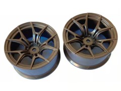 TDW-0614BR　FX SPORTホイール offset 6 マットブロンズ　2個入