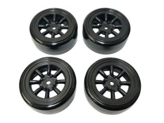 HD-102BK　ホイールはめ込み済みドリフトタイヤ（RS ワタナベ エイトスポークホイール オフセット2 ブラック）