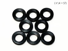 TP-5205　黒色デルリンスペーサー M3.0用 厚さ0.5mm