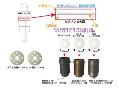 DP-4108　スマートダンパーピストン CCV (High ビッグボアダンパー用) 8穴