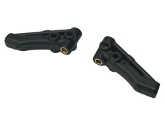 TP-600　真鍮スリーブ式RDX用グラファイト樹脂製フロントアッパーアーム