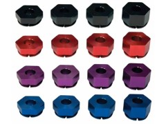 TP-659PU　アルミ六角ハブ NEO　4mm　パープル(2個入)