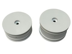 ET-035　1/10 バギー用ディッシュホイール 4WD用セットtypeT ホワイト