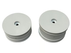 ET-036　1/10 バギー用ディッシュホイール 4WD用セットtypeY ホワイト