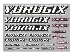 YPA-0002 YURUGIX STICKER Ver.2【プレカット/1枚入】