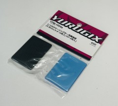 YPM-1004a　1/10GPツーリングカー用翼端板【0.8mm/カーボン柄/クリアー各2枚入】