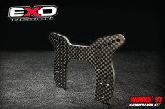 W91-004B-R　Works91 Rショックタワー t3.5mm（ビッグボアショック用）