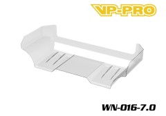 【4月発売予定】 WN-016-7.0　７インチストレートポリカウイング（1.0ｍｍ）