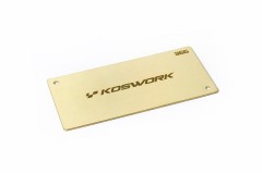 KOS04222　バッテリーウェイト（ショートサイズ） 36g 94X46X1.0MM