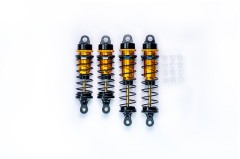KOS04191-5　ビッグボア 12mm ゴールド ショックセット (F & R)