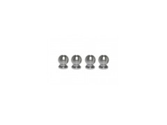 (B) V3R-036　フランジ･ボールセット6.8mm（4Pcs）チタン製:V-One RRR，S3，FW05RR　[処分特価]