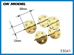 33041　メタルヒンジ (10ヶ入り)