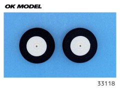 33118　スポンジタイヤ 45mm　2ヶ入