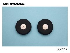 33223　スポンジタイヤ 35mm　2ヶ入