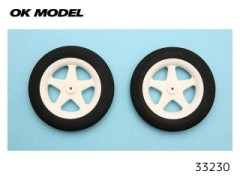OK模型　33230　Eタイヤ 64mm　2ヶ入