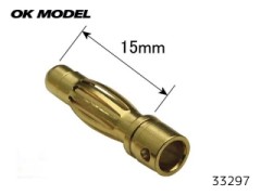 33297　PILOT ゴールドコネクター 4.0BL オス　(20入)