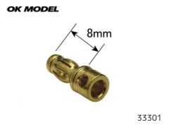 33301　PILOT ゴールドコネクター 3.5B オス(20入)