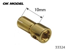 33324　PILOT ゴールドコネクター 5.5BL オス (12入)