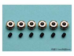 33338　ホイルストッパー内径3.1mm外径8mm (6入) 　(お取り寄せ)