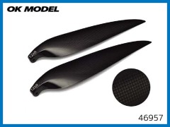 OK模型　46957　RL カーボン折ペラブレード 12x8