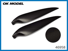 46958　RL カーボン折ペラブレード 12x10