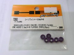 72063　コーンワッシャー3.0mm/4-40(Ｂ)