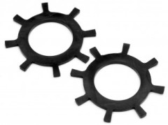 87243　ダンパーラバー 33x1.4mm (ブラック)　(B)