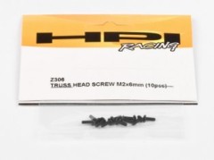 (B) Z306　トラスヘッドスクリュー M3x6mm (10pcs)