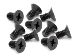 (B) Z621　フラットヘッドスクリュー M4x8mm (10pcs)