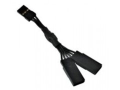 107A20501B　BLACK ショートYハーネス　Zコネクター