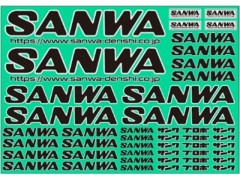 107A90535A　SANWAデカールII　ブラック