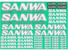 107A90536A　SANWAデカールII　ホワイト