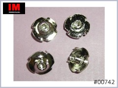 #00742　ツメ付Uナット M4