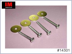 #14301　ウイングボルトセット S (M3×25mm・30mm 各2本)