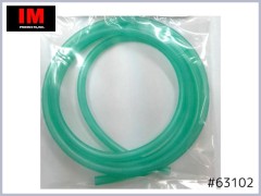 #63102　シリコンチューブ SP グリーン (内径2.5mm x 外径5.0mm x長さ1m)