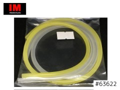 #63622　シリコンチューブ SP 2色セット　クリヤー/イエロー