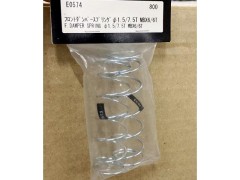E0574  フロントダンパースプリングφ1.5/7.5T MBX