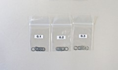 B0766  シムセット φ6x8 (0.1/0.2/0.3 各10pcs.)