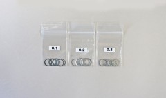 B0768  シムセット φ10x12 (0.1/0.2/0.3 各10pcs.)