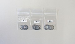 B0769  シムセット φ12x15 (0.1/0.2/0.3 各10pcs.)