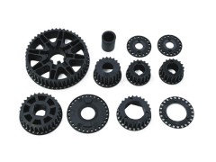 無限精機　MRX5用　センターバルク＆アルミプーリーセット 各社スペア・オプションパーツ > MUGEN SEIKI／無限精機 > H品番 MRX用