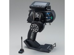 10742　EX-NEXT（標準グリップ）ブラックSP KR-420XT（ｼｮｰﾄｱﾝﾃﾅ）付き送受信機セット