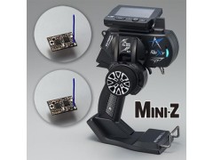 10761　EX-NEXT（標準グリップ）ブラックSP MINI-Z EVO2 レシーバーユニット付きダブルレシーバーセット