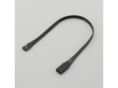 36520　延長コードG（大電流ブラックサーボリード）200mm