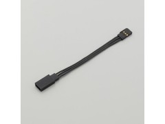 36521　延長コードG（大電流ブラックサーボリード）80mm