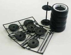 SK8K　ホイールホルダー真っ黒：3セット入