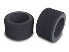 FO402　F104用Lラバー・リヤタイヤ：2個入：2個入