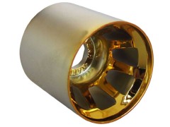 RSX26G　大径リヤホイール・ゴールドメッキ：2個入
