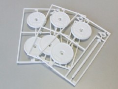 SK8W　ホイールホルダー真っ白：3セット入