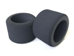 D3R125　Cカー用リヤタイヤ　Lラバー25度：2個入